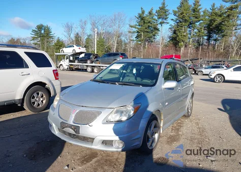 2008 Pontiac Vibe из США, поврежденный, VIN 5Y2SL65818Z411304